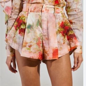 Floral fashion Women's Shorts large